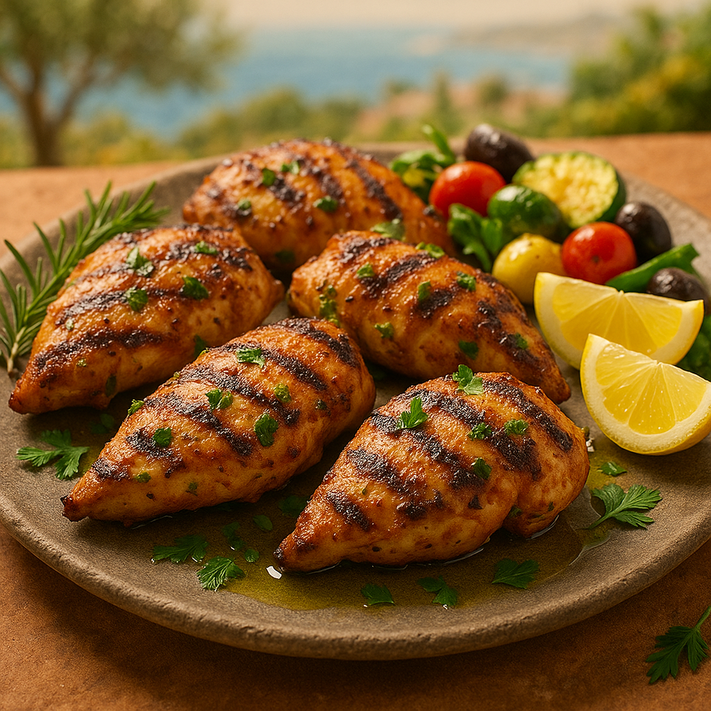 Bassel's Mediterranean BBQ Chicken